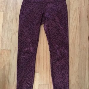 Lululemon Hi-Rise High Times Pant - Rose